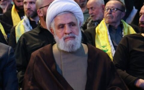 Hezbollah will accept ceasefire with Israel if terms suitable, group's new leader Naim Qassem says